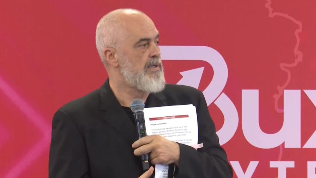 Rama: Këtë fundvit japim sërish bonusin, vitin e ardhshëm rrisim pensionet